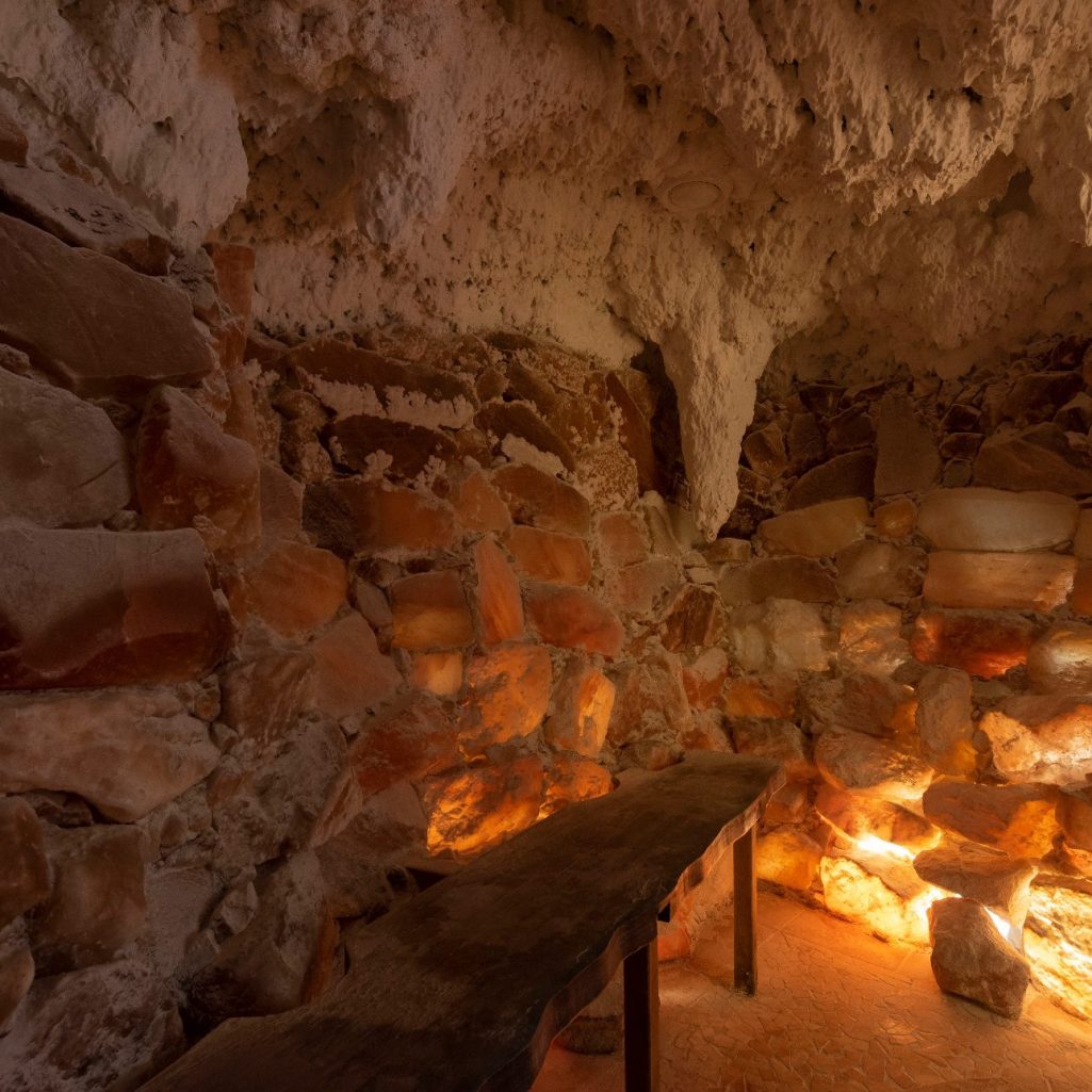 Solevernebelung Bild des Soleraums